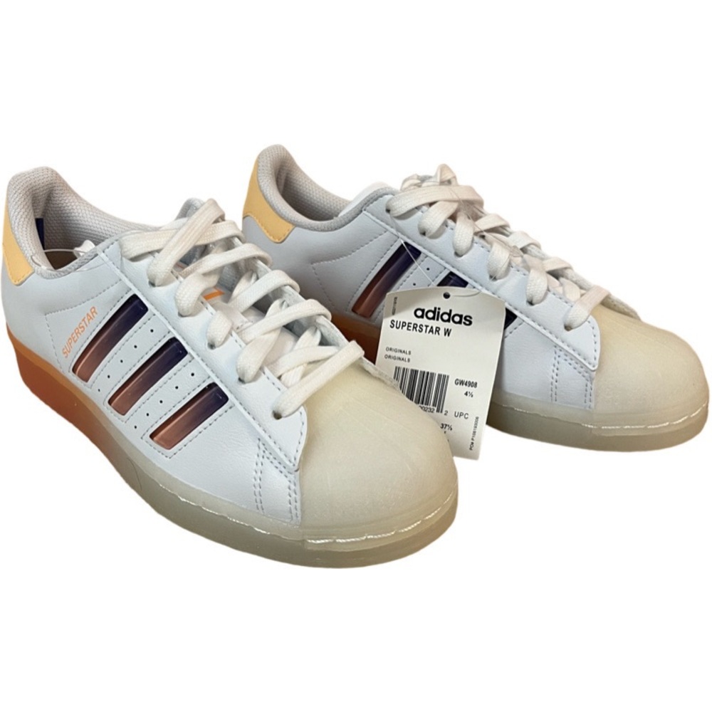 Adidas originals Superstar For Women White/Purple/Orange GW4908
